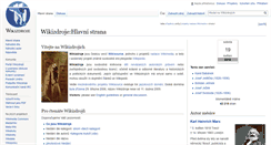 Desktop Screenshot of cs.wikisource.org