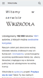 Mobile Screenshot of pl.wikisource.org